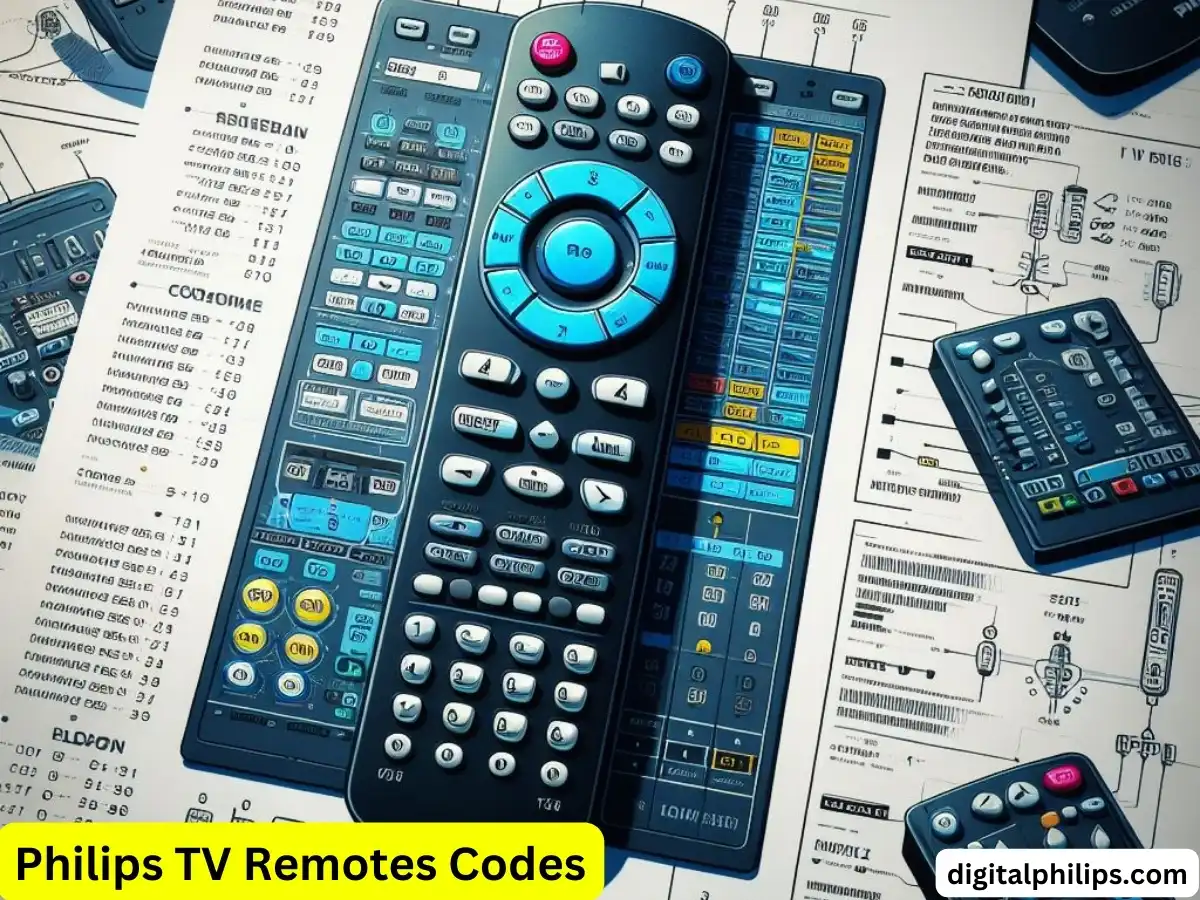 Philips TV Remotes Codes